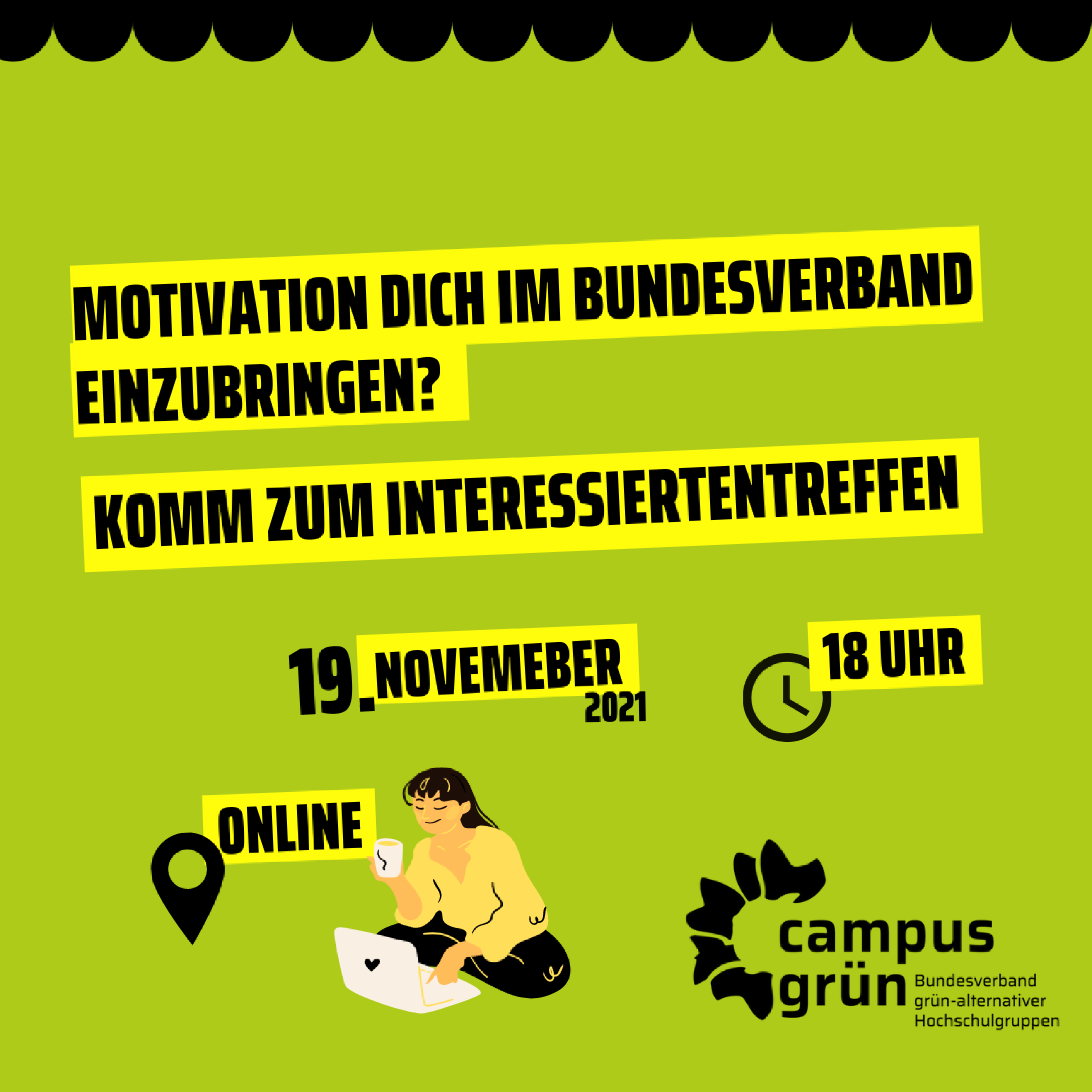 EINLADUNG ZUM INTERESSIERTENTREFFEN FÜR DIE UNTERSTÜTZUNG IM BUNDESVERBAND