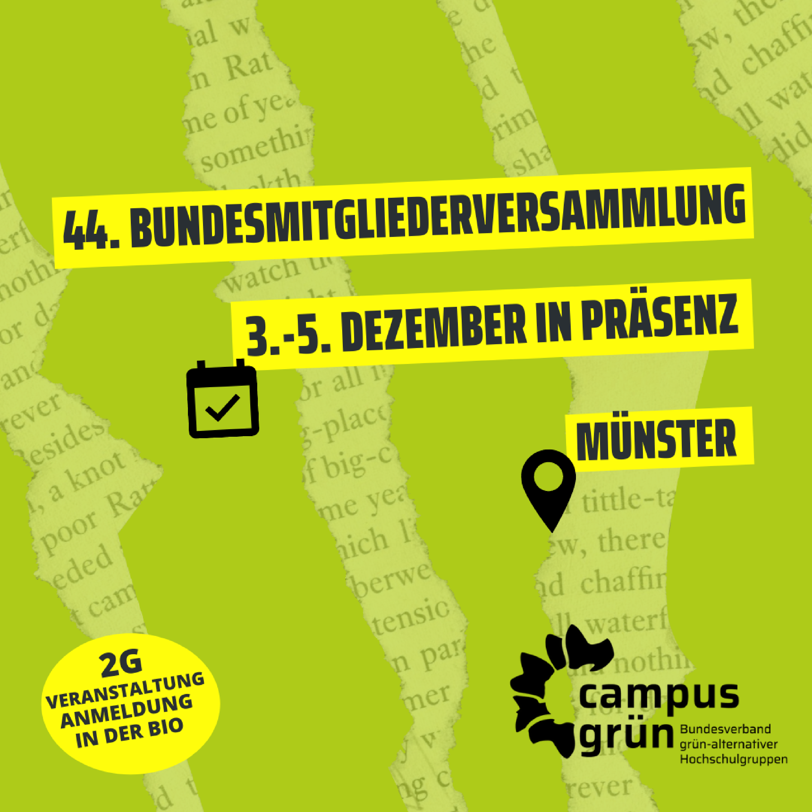 Einladung zur 44.BMV