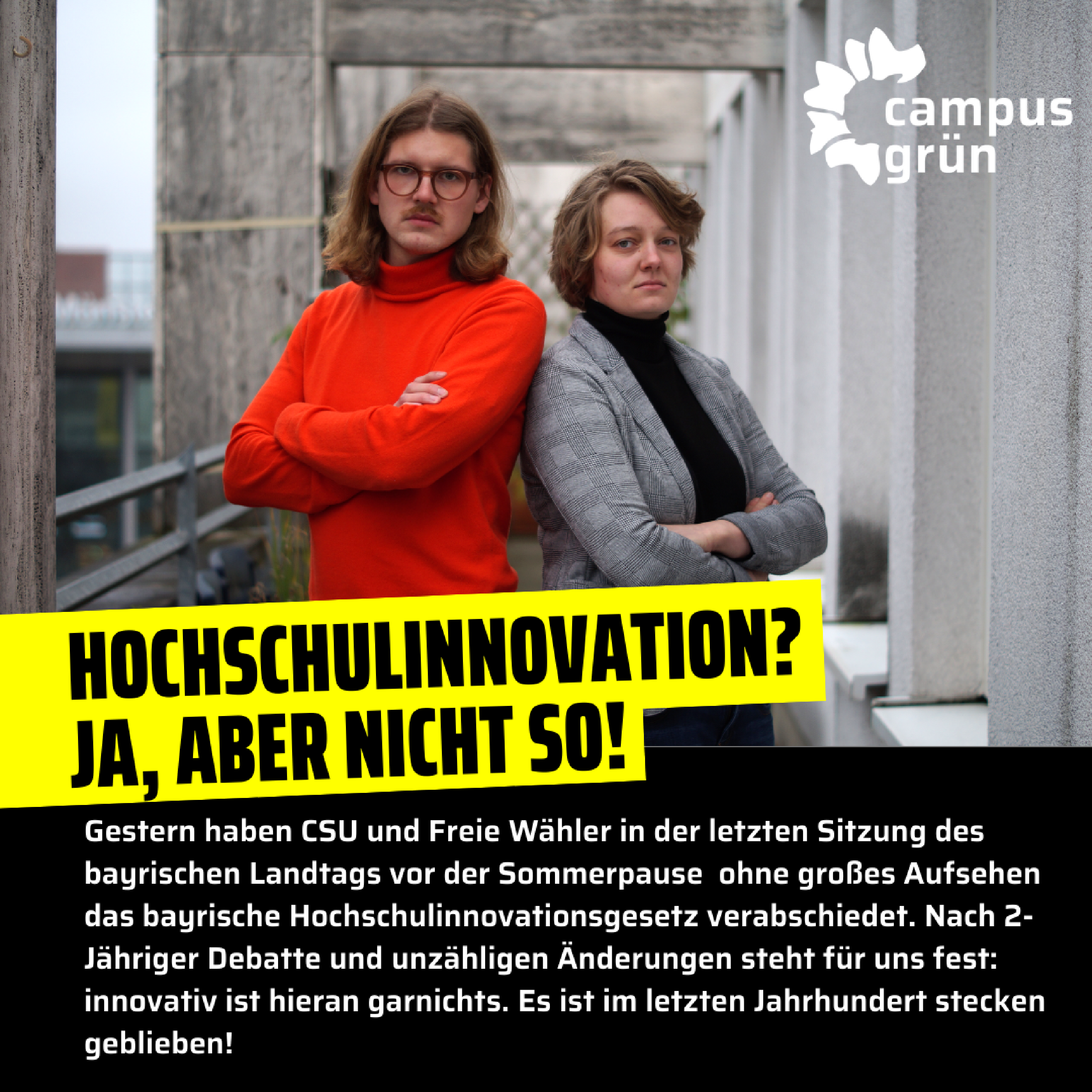 Hochschulinnovation? Ja, aber nicht so!
