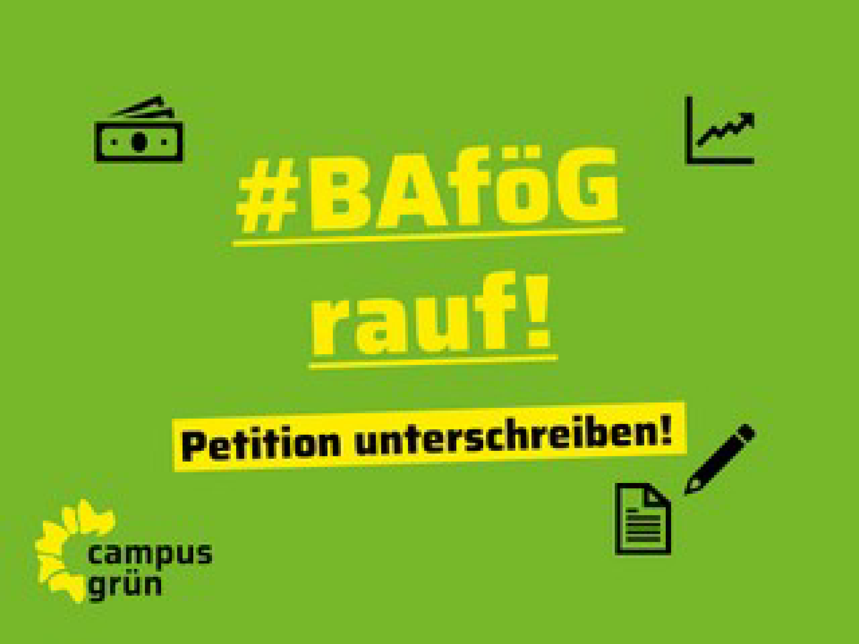 Pressemitteilung: Petition für besseres BAföG gestartet