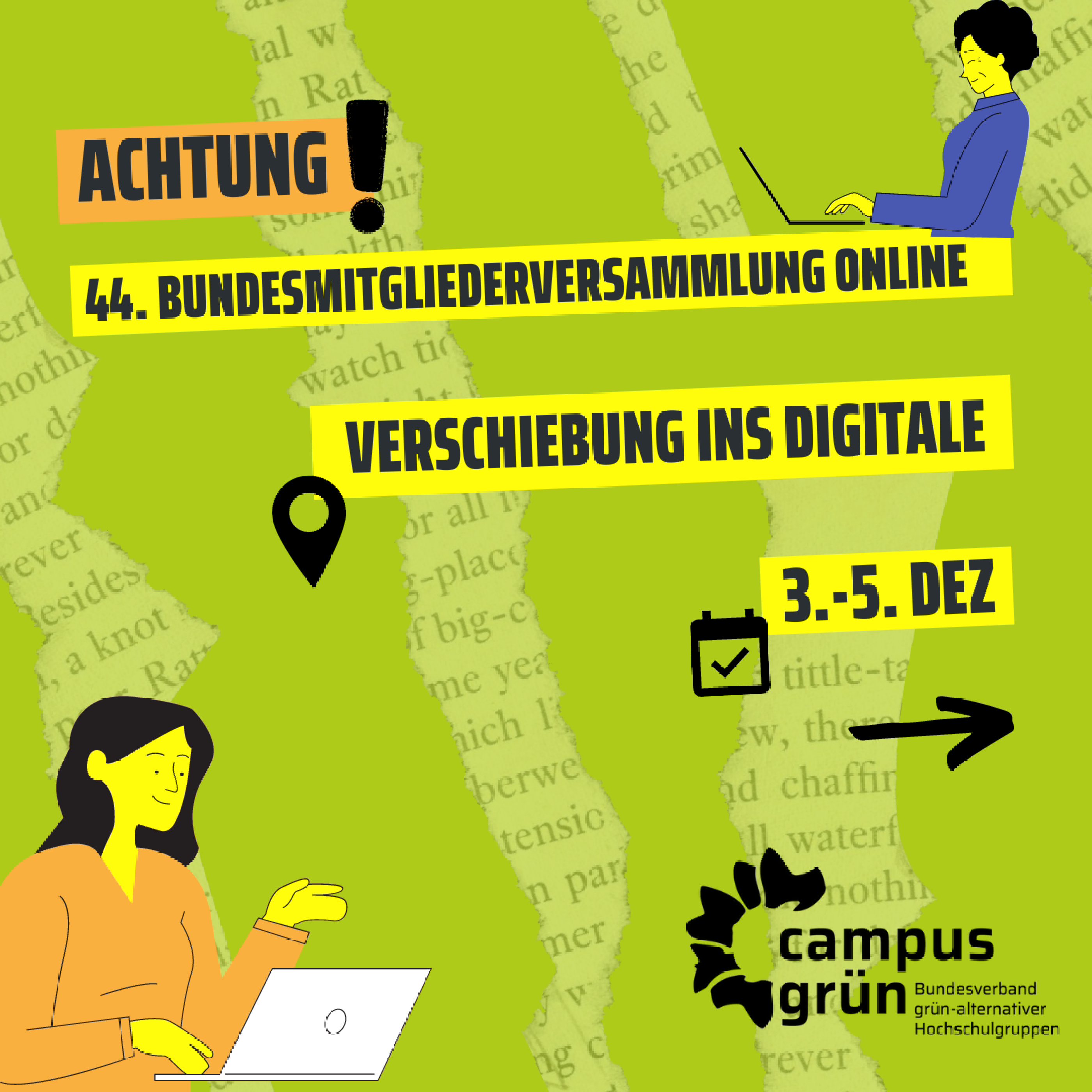 VERSCHIEBUNG DER 44.BMV INS DIGITALE